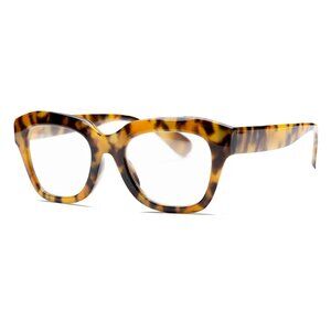Ryan Simkhai Luca Glasses in Golden Tortoise